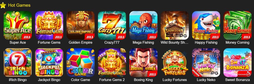 Hot Phwin slots game